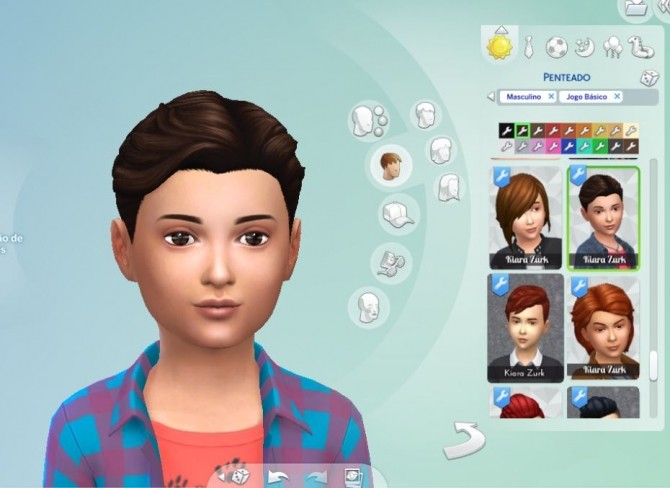 sims 4 long slicked back hair male