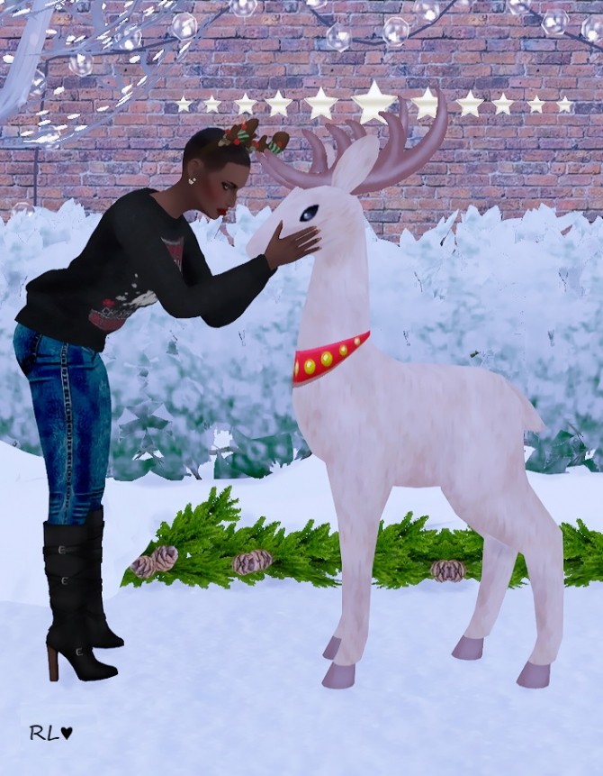 Sims 4 My litlle deer poses at Rethdis love