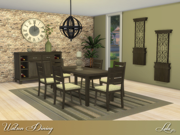 Sims 4 Watson Dining by Lulu265 at TSR