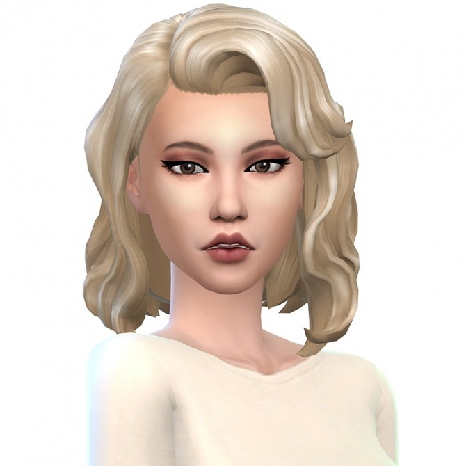 Pxelboys Lora hair retexture at Deeliteful Simmer » Sims 4 Updates