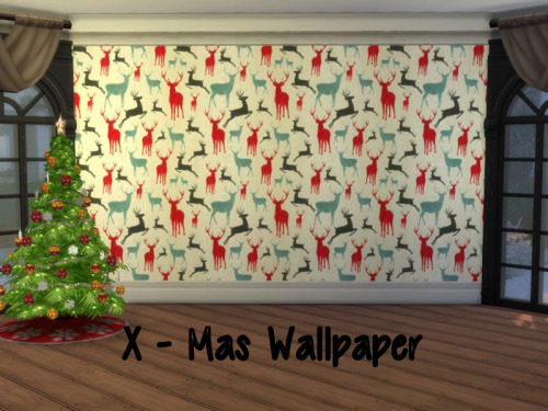 Sims 4 X Mas Wallpaper at ChiLLis Sims