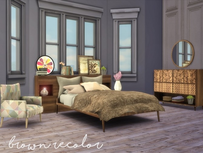 Sims 4 My First Apartment Bedroom at Nikadema Designs