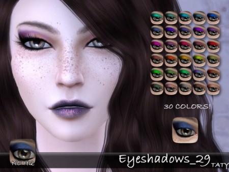 Eyeshadows 29 by Taty86 at SimsWorkshop » Sims 4 Updates