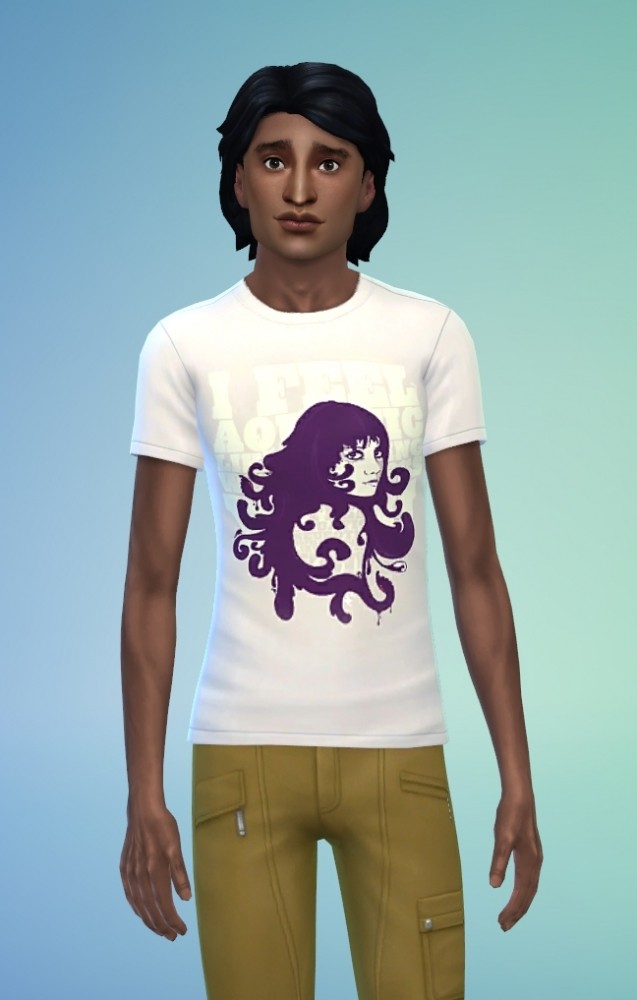 Sims 4 Retro t shirts by Delise at Sims Artists