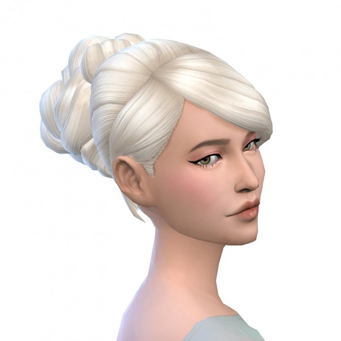 Sims 4 Enriques4s Wedd hair recolors at Deeliteful Simmer