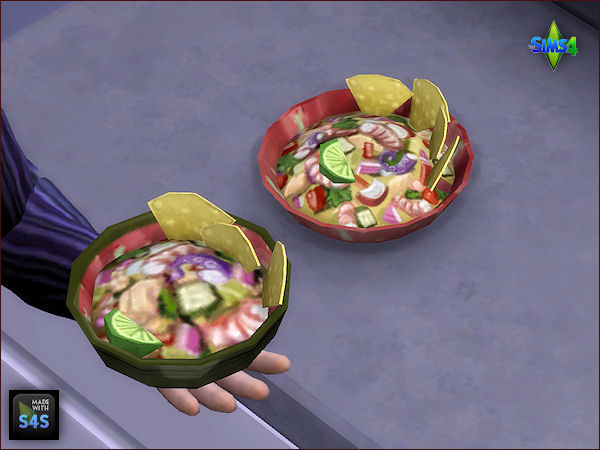 Sims 4 Christmas dinnerware as default replacements by Mabra at Arte Della Vita