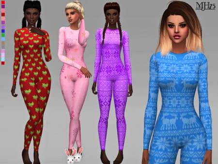 Xmas Onesies by Margeh75 at Sims Addictions