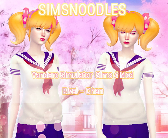 Sims 4 Rival Chan Hair Conversion at SimsNoodles