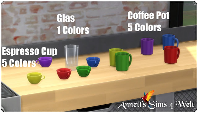 Sims 4 Kitchen Clutter at Annett’s Sims 4 Welt
