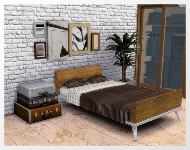 Bed Bedding Recolors By Oldbox At All 4 Sims Sims 4 Updates