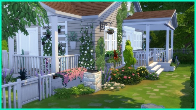Sims 4 Ingrid Beauty Home by Mary Jiménez at pqSims4