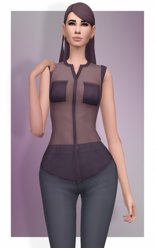 Sims 4 EP03 Mesh Shirt at Busted Pixels