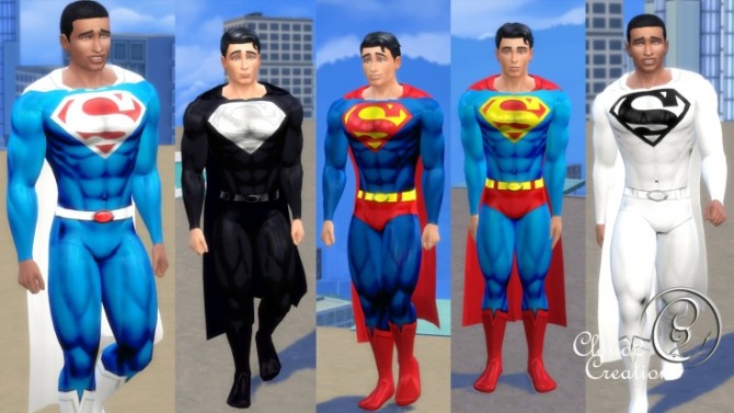 Sims 4 Superman at Cloud2 Creations
