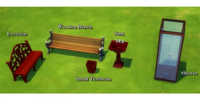 Sims 4 Woodworking Custom Furniture 3 by Leniad at Mod The Sims