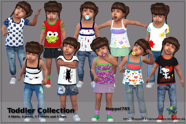 Sims 4 Toddler Collection at Hoppel785