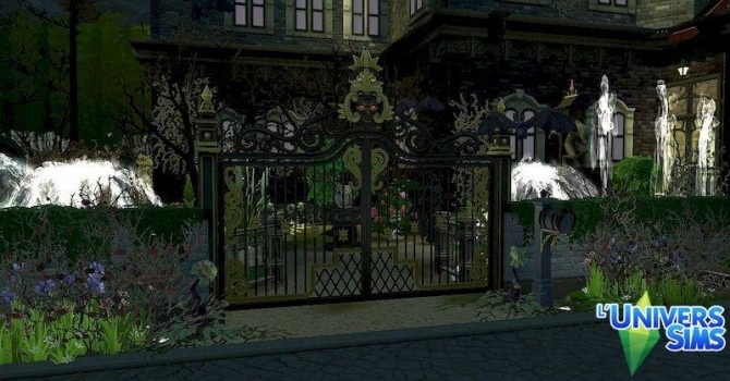 Sims 4 Castel de la Comtesse De Varney by Coco Simy at L’UniverSims