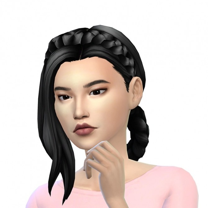 Sims 4 Enriques4s Cassidy hair recolors at Deeliteful Simmer