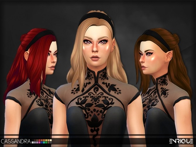 Sims 4 Cassandra Hair at Enriques4