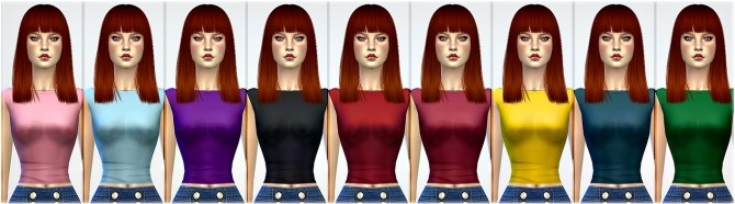 Sims 4 Fallen Angel Tops at Jenni Sims