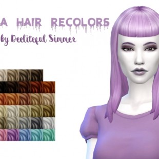 Steel hair by Nightcrawler at TSR » Sims 4 Updates