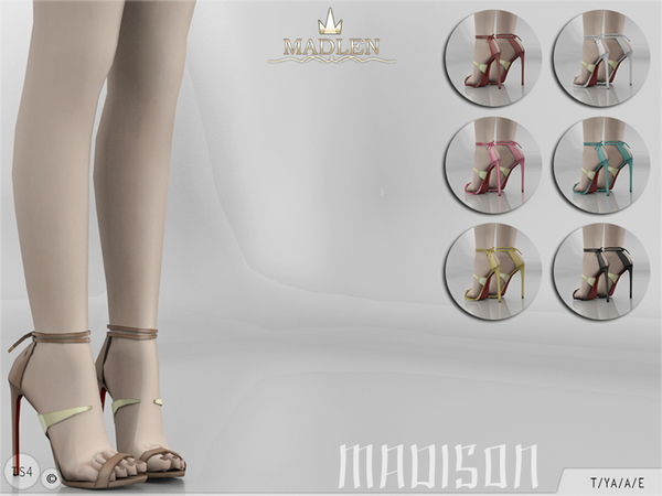 Sims 4 Madlen Madison Shoes by MJ95 at TSR