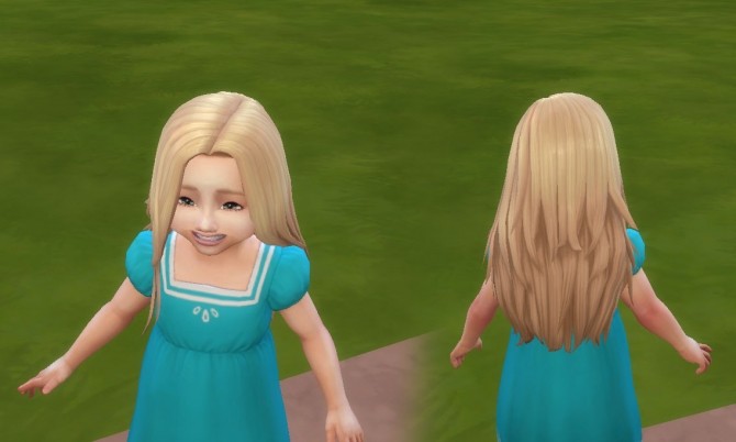 Sims 4 Harmony hair for Toddlers at My Stuff