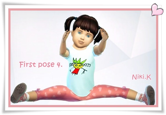 Sims 4 First poses gallery pack 7 at Niki.K Sims