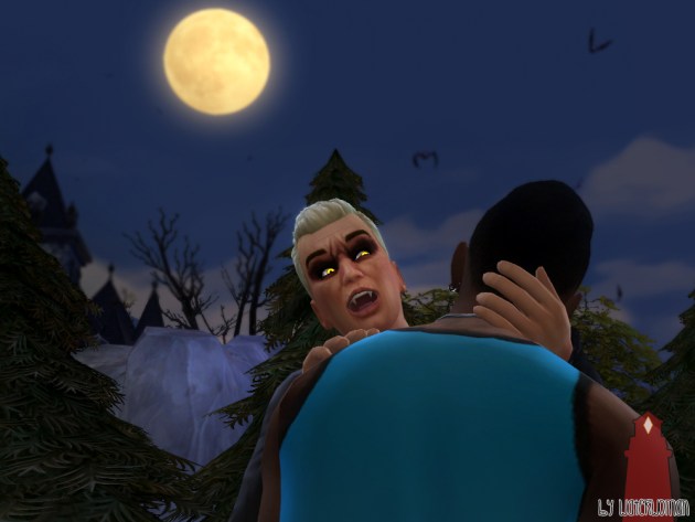 Sims 4 SPIKE ( Buffy the vampire slayer) by Waterwoman at Akisima