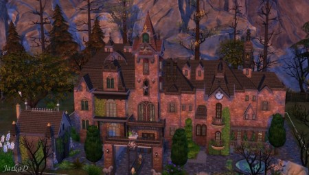 Vampire Mansion at JarkaD Sims 4 Blog