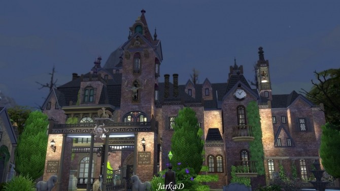 Sims 4 Vampire Mansion at JarkaD Sims 4 Blog
