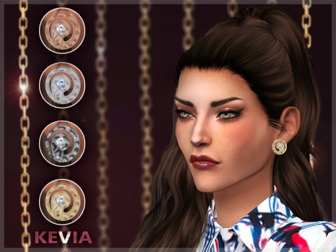 Sims 4 Kevia Earrings at Giulietta