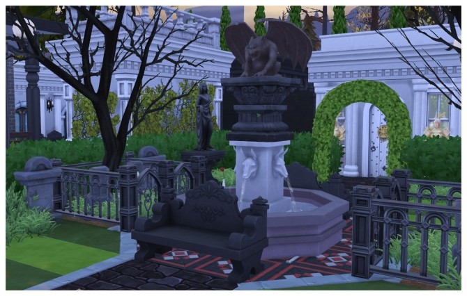 Sims 4 Greener Pastures Cemetery at SimDoughnut