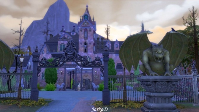 Sims 4 Vampire Mansion at JarkaD Sims 4 Blog