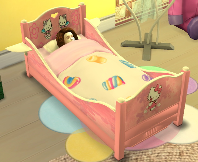 Sims 4 Classic Toddler Bed at Sanjana sims