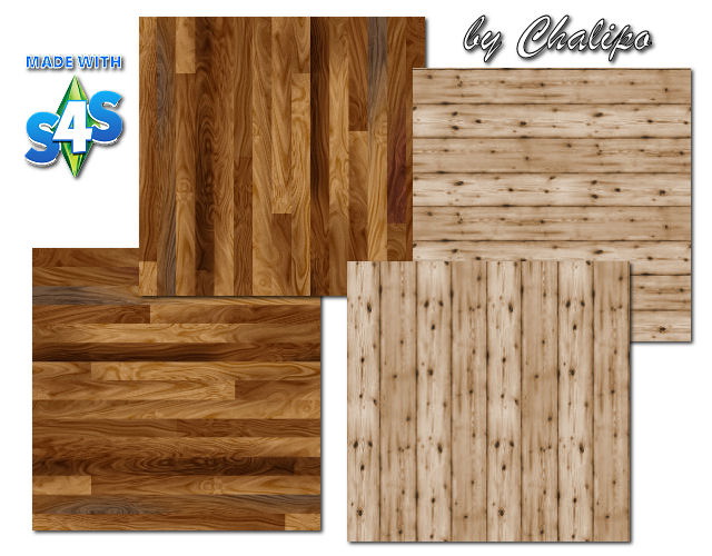 Sims 4 Wood floors by Chalipo at All 4 Sims