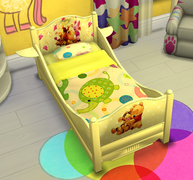 Sims 4 Classic Toddler Bed at Sanjana sims