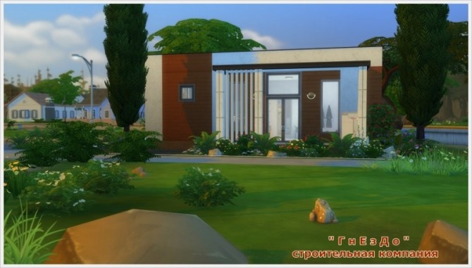 Sims 4 Kubiks house at Sims by Mulena