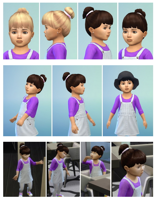 Sims 4 Toddlers HairNest at Birksches Sims Blog
