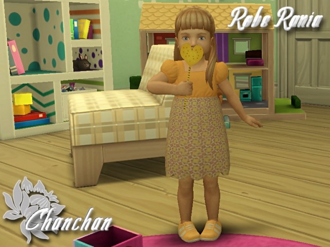 Sims 4 Rania dress by Chanchan24 at Sims Artists