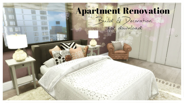 Sims 4 Apartment Renovation III at Dinha Gamer