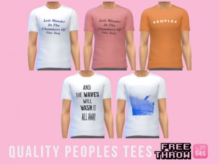 Quality Peoples tees at CC-freethrow