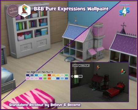 B & B Pure Expressions Wall at The African Sim