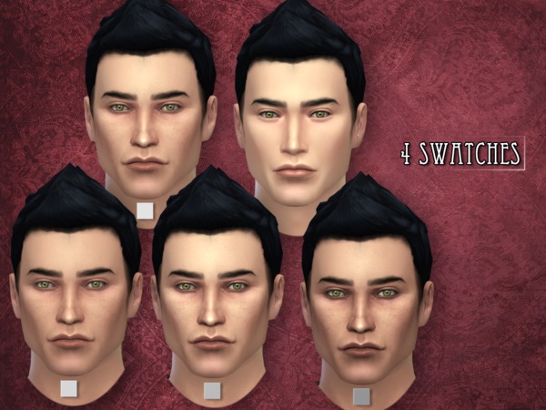 male skin overlays the sims 4