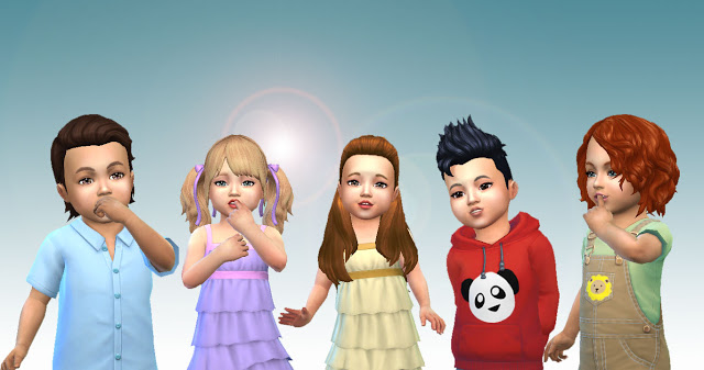 Sims 4 Toddlers Hair Pack 2 at My Stuff