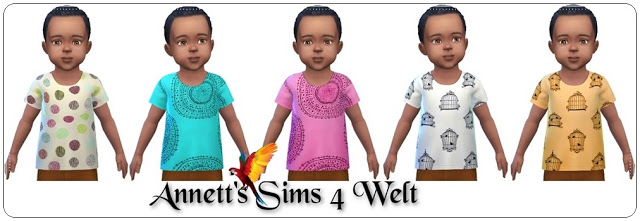 Sims 4 Toddlers Shirts at Annett’s Sims 4 Welt