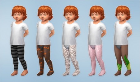 Spooky Leggings and Tights for Toddlers at Veranka