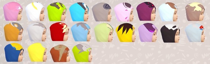 Sims 4 Babywatch: Overwatch themed onesies for toddlers at Valhallan