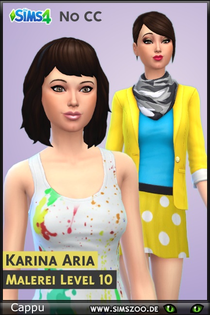 Sims 4 Karina Aria by Cappu at Blacky’s Sims Zoo