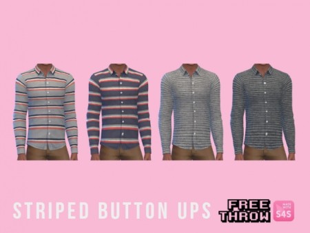 Stripped button up at CC-freethrow