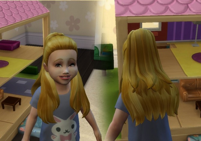 Sims 4 Ariana Hair for Toddlers at My Stuff